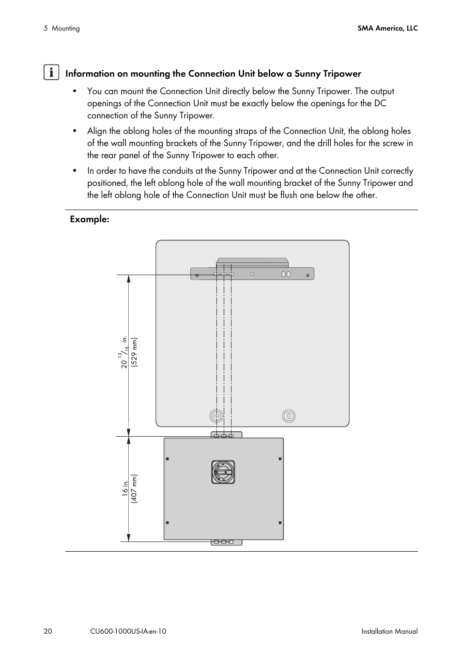 SMA 600-US User Manual | Page 20 / 52