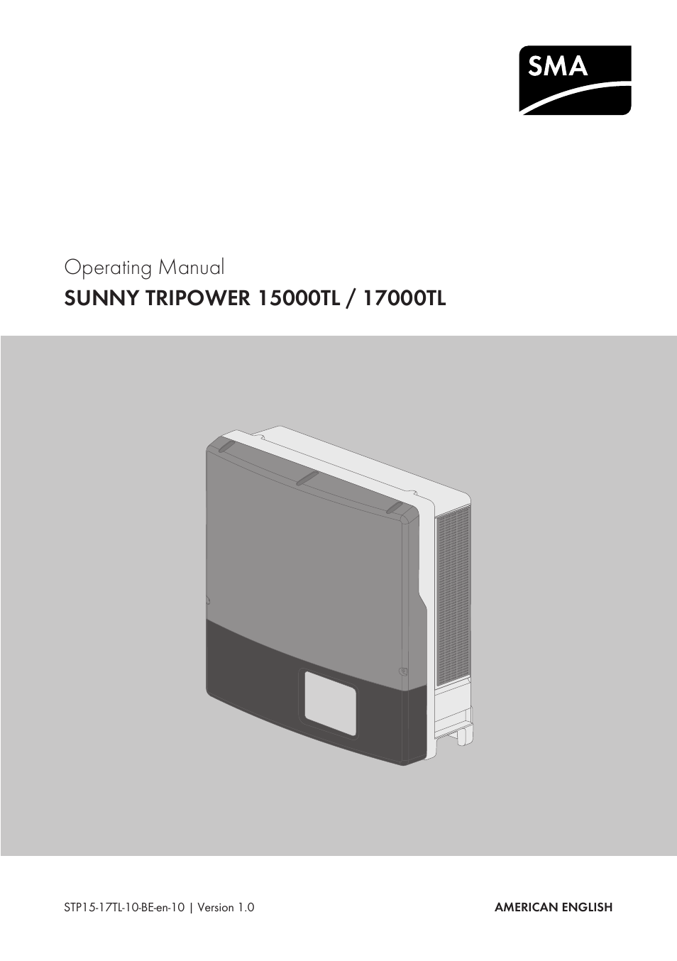 SMA STP 15000TL User Manual | 60 pages