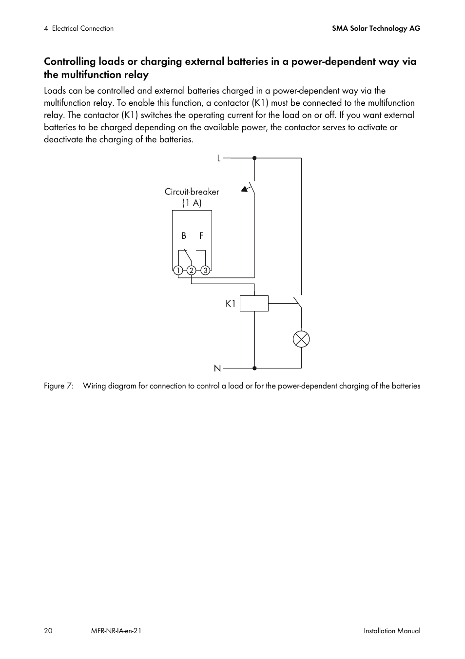 SMA MULTIFUNCTION RELAY User Manual | Page 20 / 32