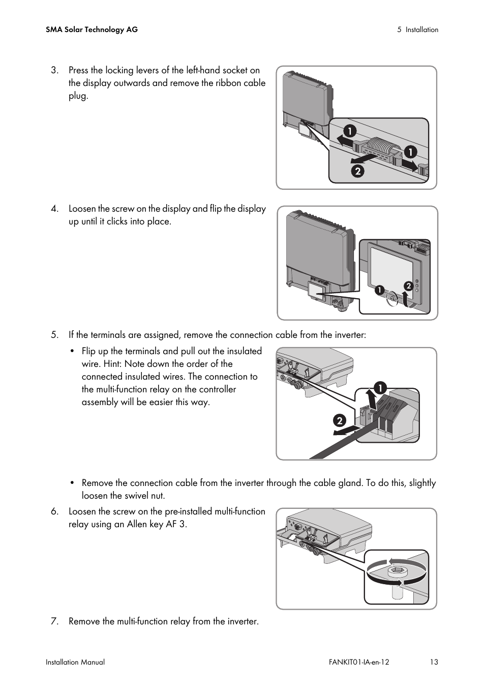 SMA FANKIT01-10 User Manual | Page 13 / 24