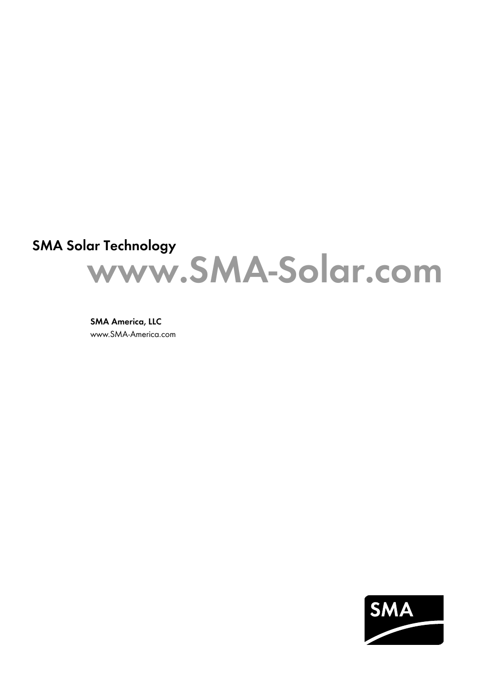 SMA SB 3000TL-US Installation User Manual | Page 96 / 96