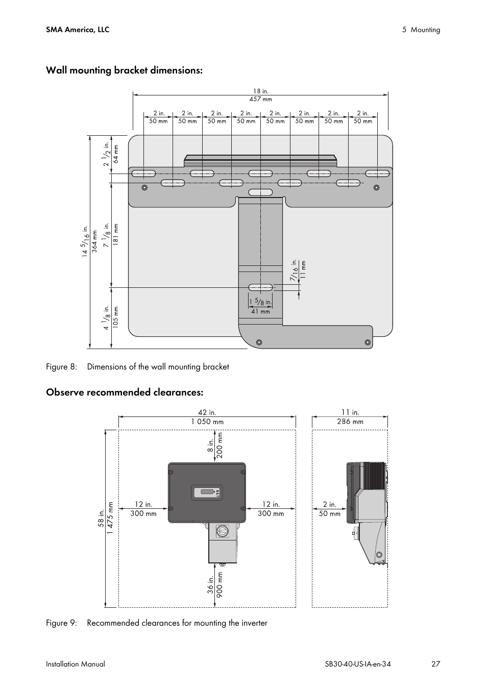 SMA SB 3000-US User Manual | Page 27 / 100