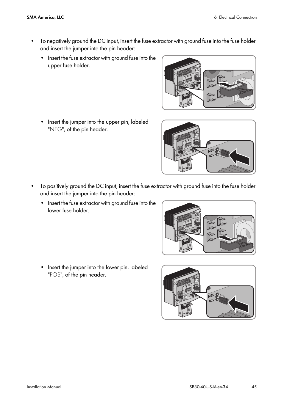 SMA SB 3000-US User Manual | Page 45 / 100