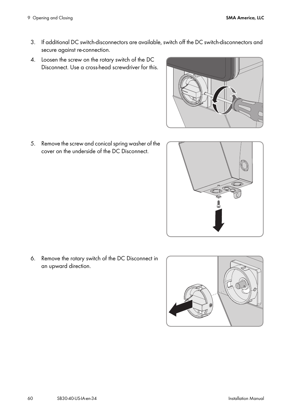 SMA SB 3000-US User Manual | Page 60 / 100