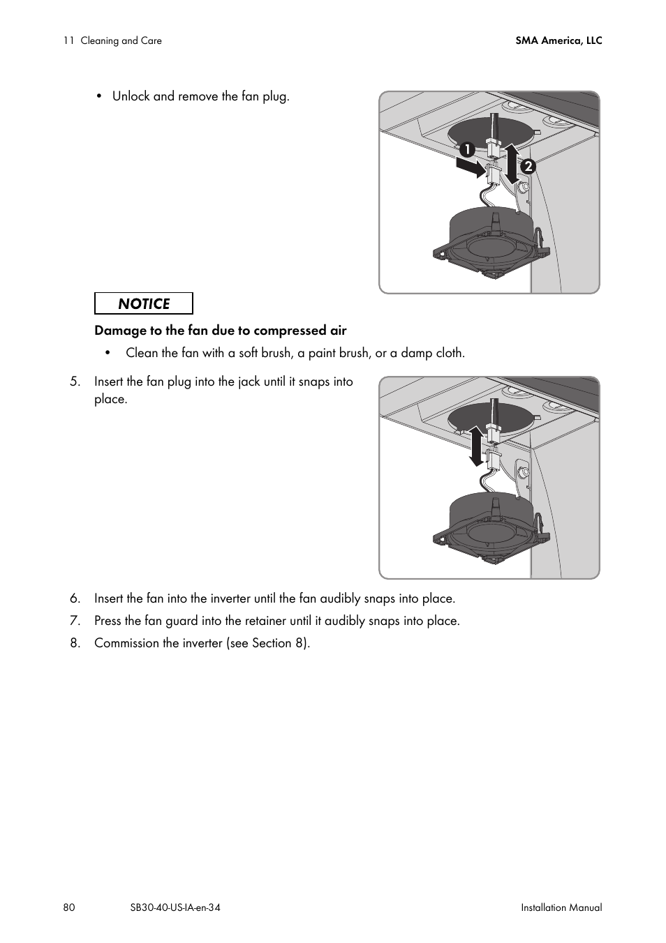 SMA SB 3000-US User Manual | Page 80 / 100