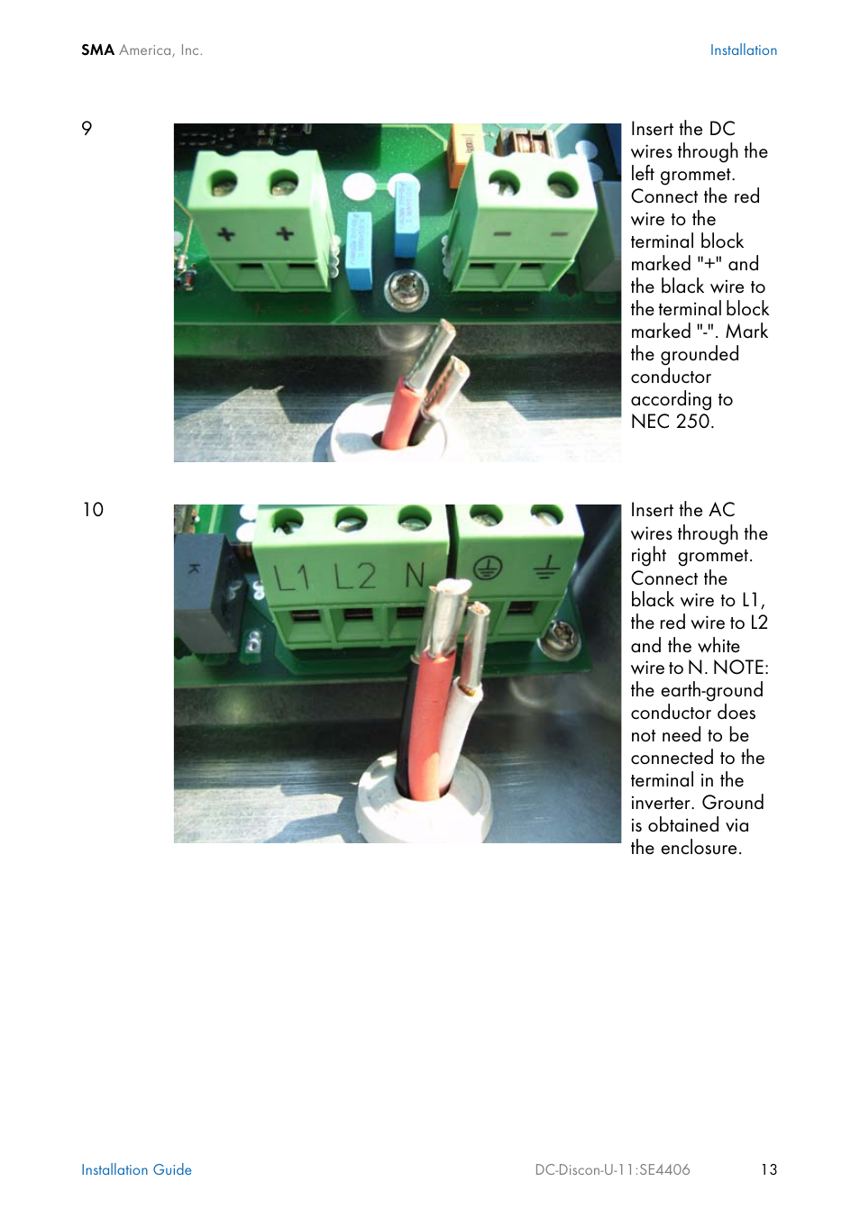 SMA DC Disconnect Switch For SB 3300-U User Manual | Page 19 / 32