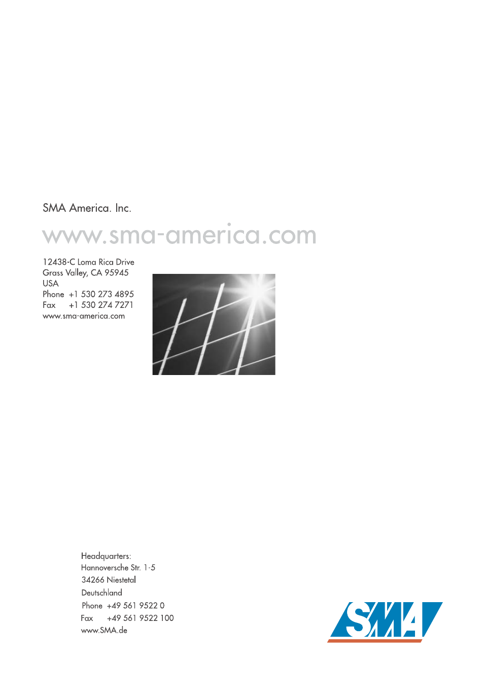 SMA DC Disconnect Switch For SB 3300-U User Manual | Page 32 / 32