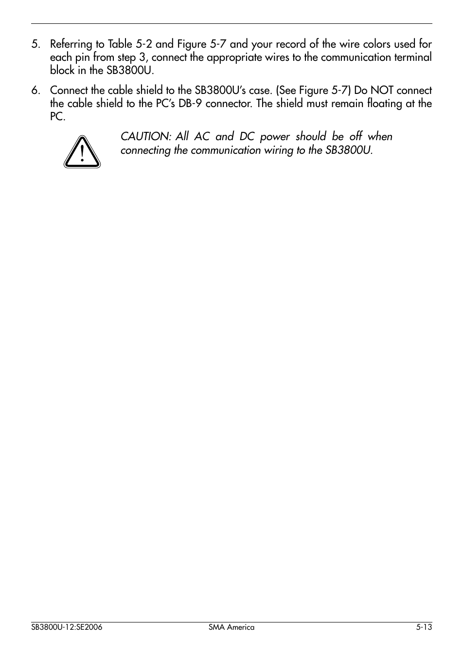 SMA SB 3800-U User Manual | Page 41 / 86