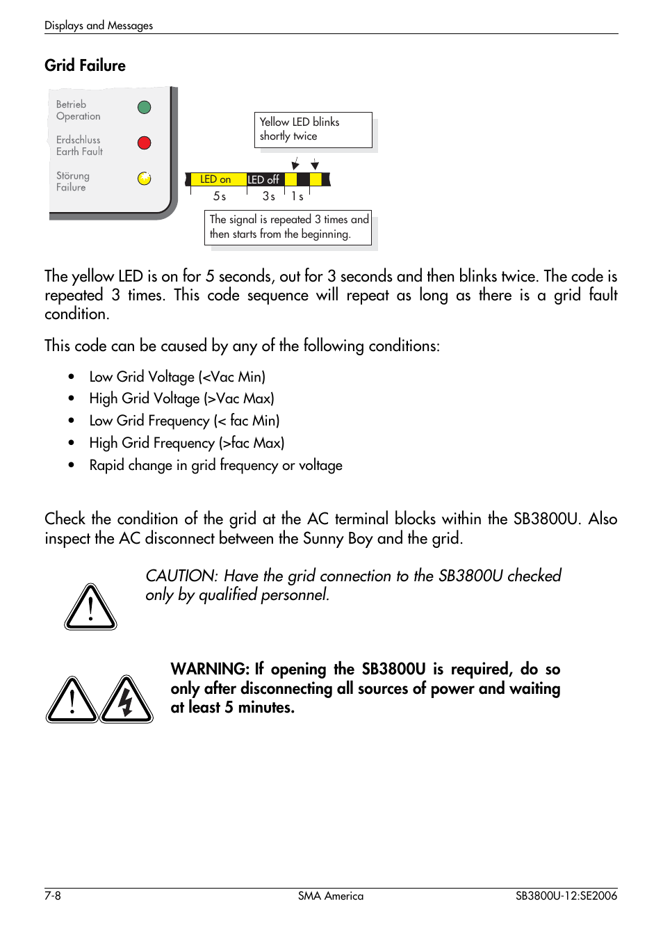 SMA SB 3800-U User Manual | Page 56 / 86