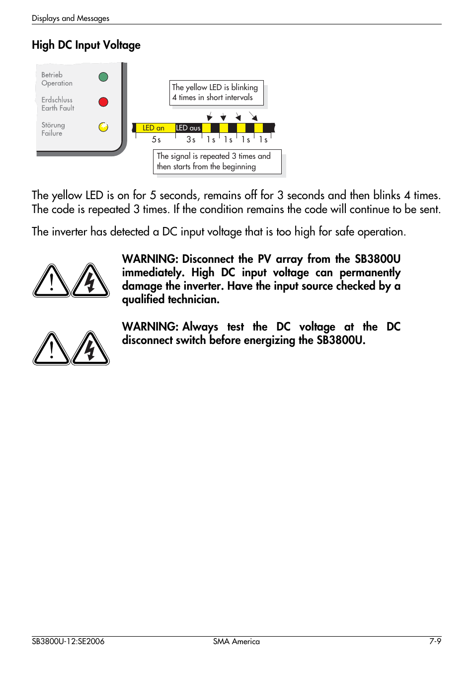 SMA SB 3800-U User Manual | Page 57 / 86