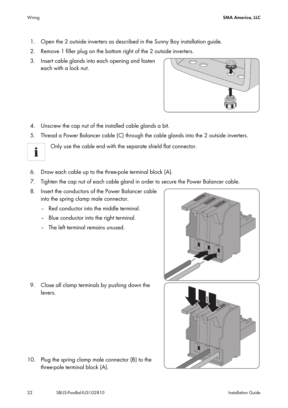 SMA POWER BALANCER User Manual | Page 22 / 28