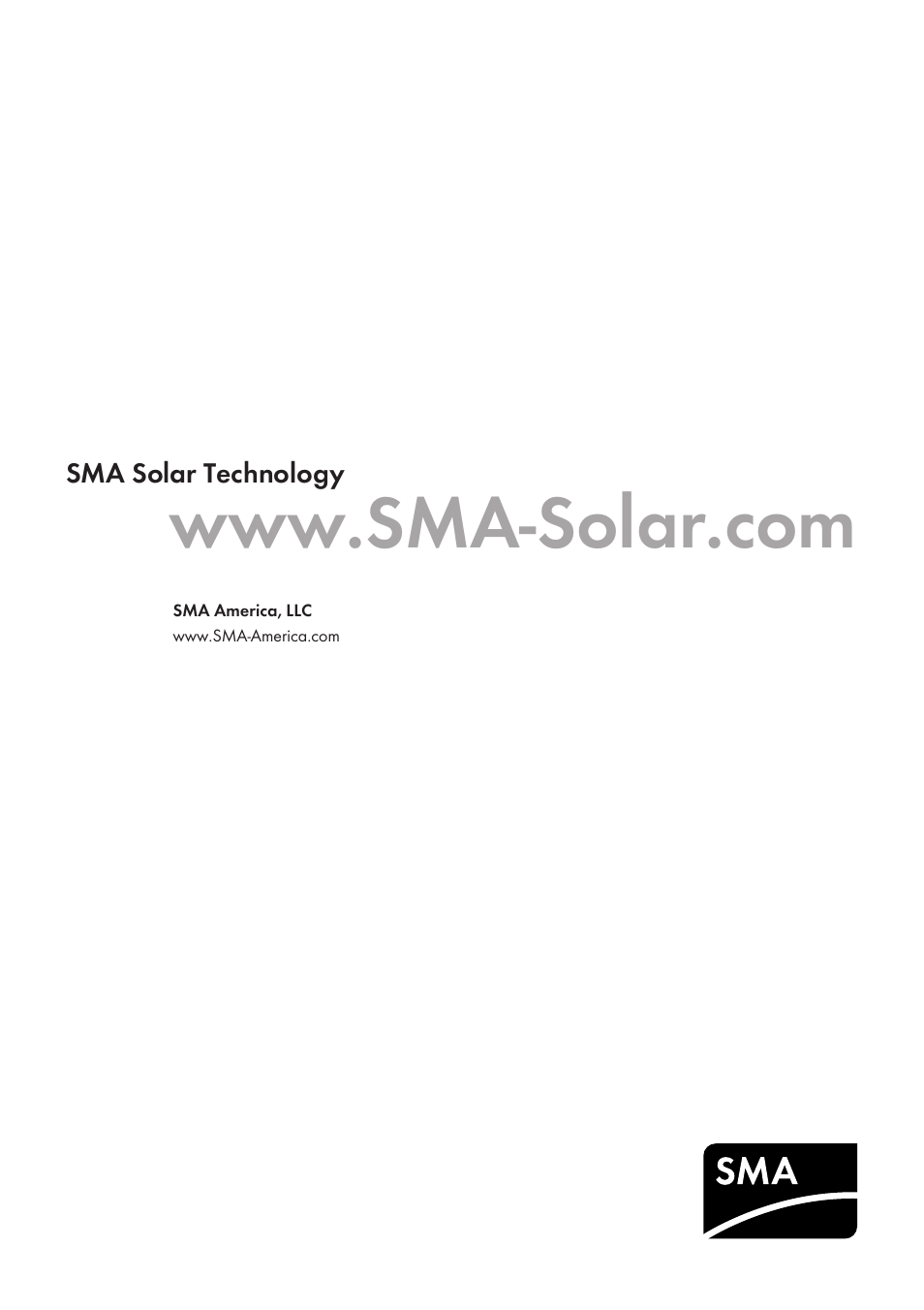 Xxx4."4pmbsdpn | SMA SB 6000TL‑US User Manual | Page 40 / 40