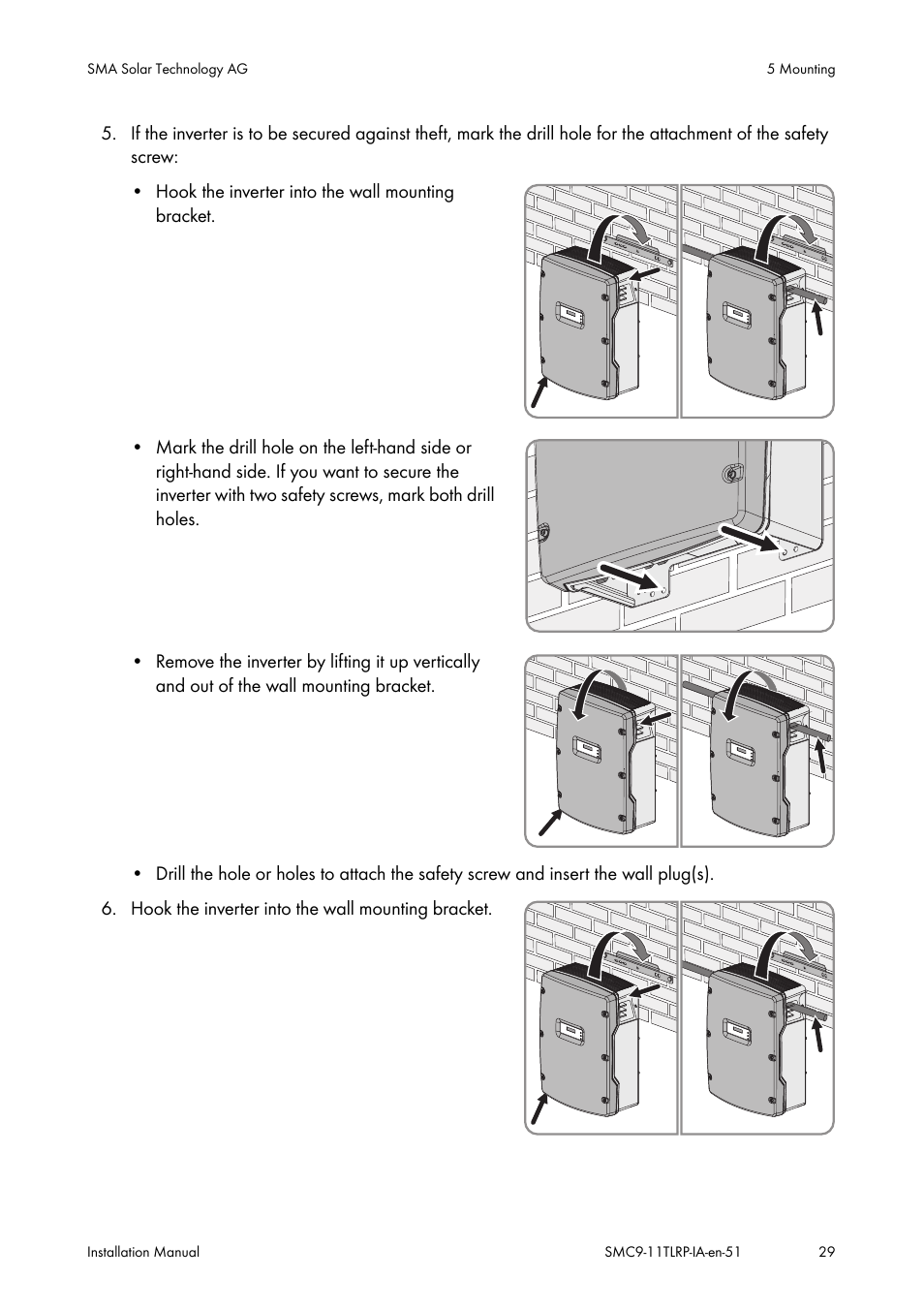 SMA SMC 9000TL Installation User Manual | Page 29 / 96