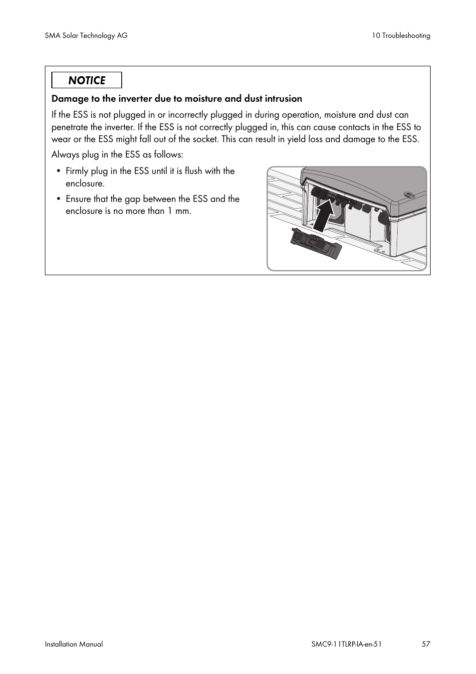 SMA SMC 9000TL Installation User Manual | Page 57 / 96