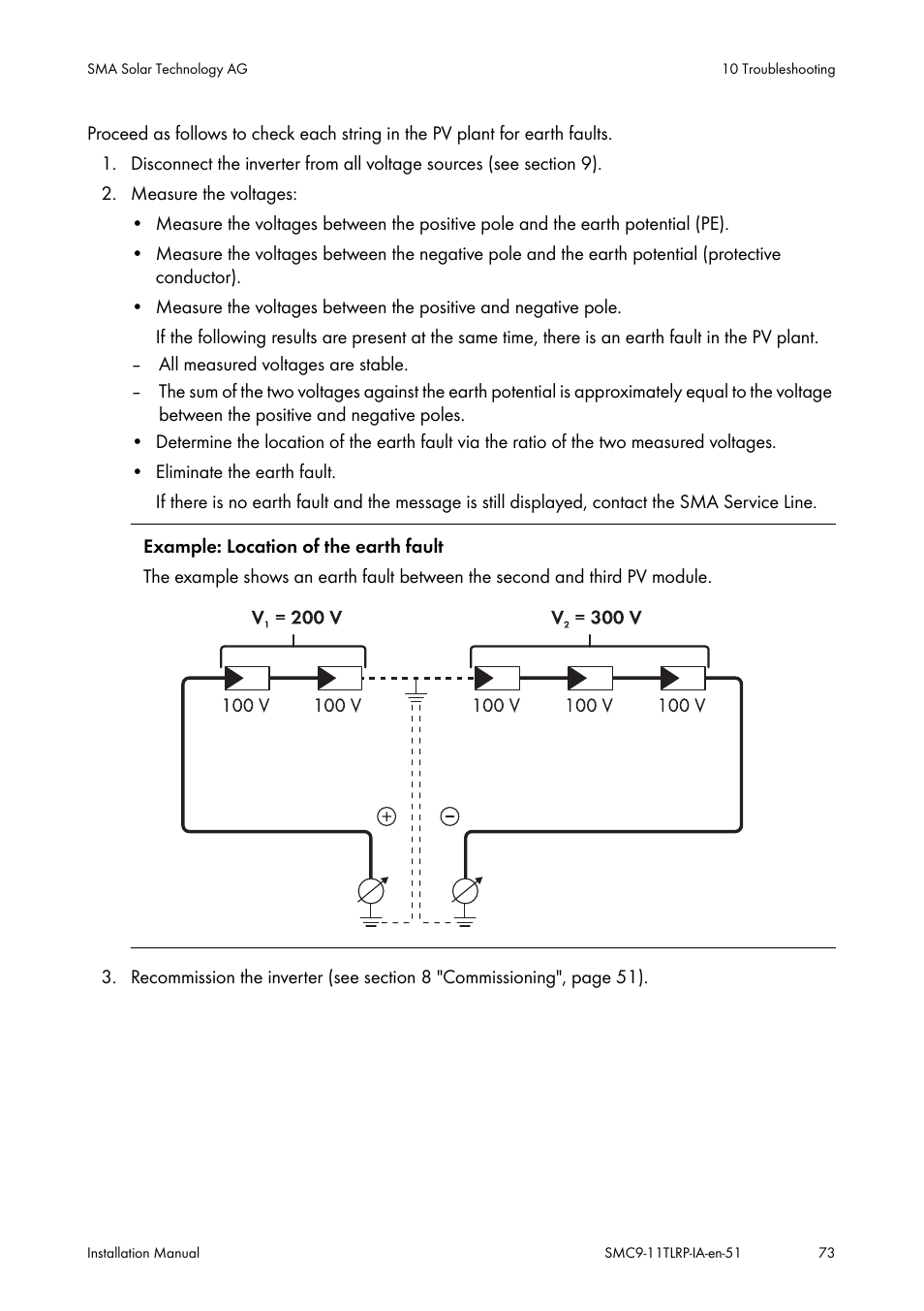 SMA SMC 9000TL Installation User Manual | Page 73 / 96