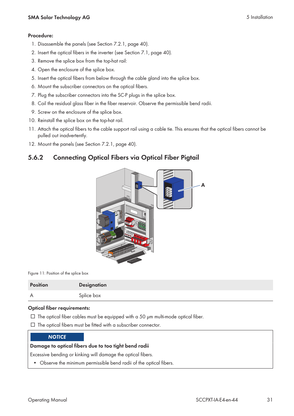 SMA SC 500CP XT Installation User Manual | Page 31 / 82