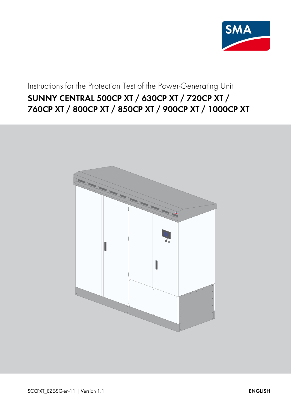 SMA SC 500CP XT Service Manual User Manual | 18 pages