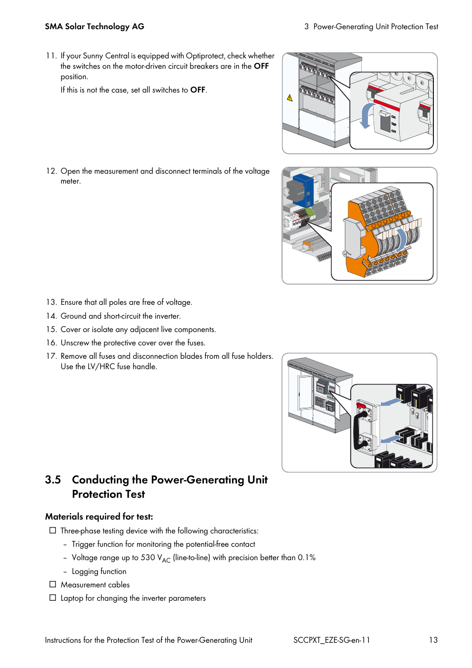 SMA SC 500CP XT Service Manual User Manual | Page 13 / 18