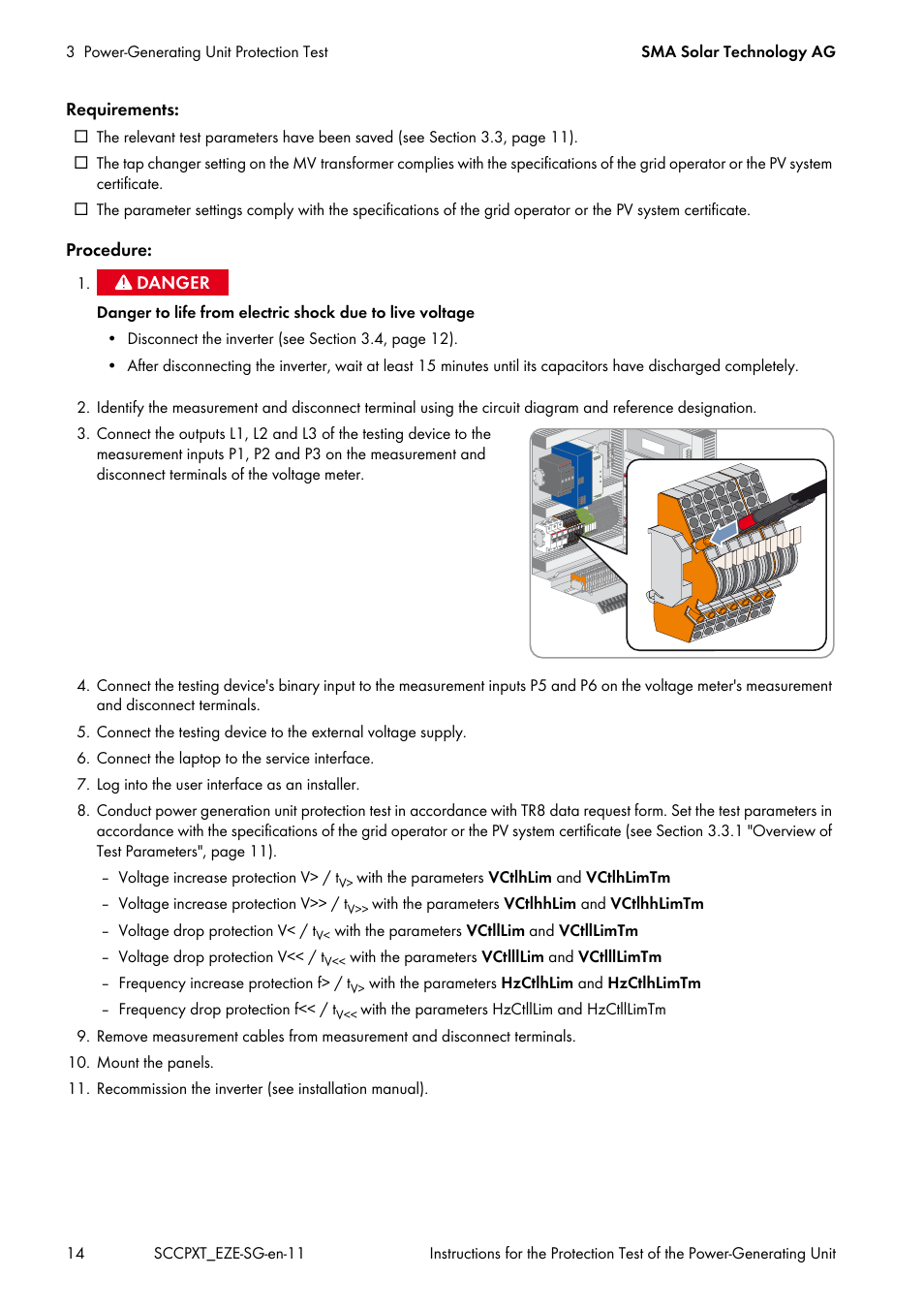 SMA SC 500CP XT Service Manual User Manual | Page 14 / 18