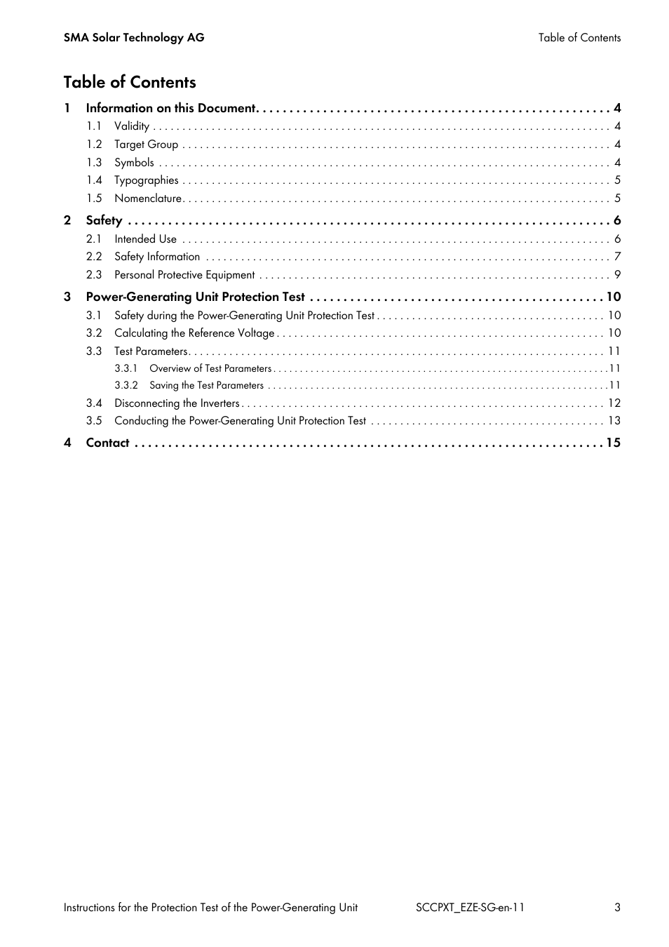 SMA SC 500CP XT Service Manual User Manual | Page 3 / 18