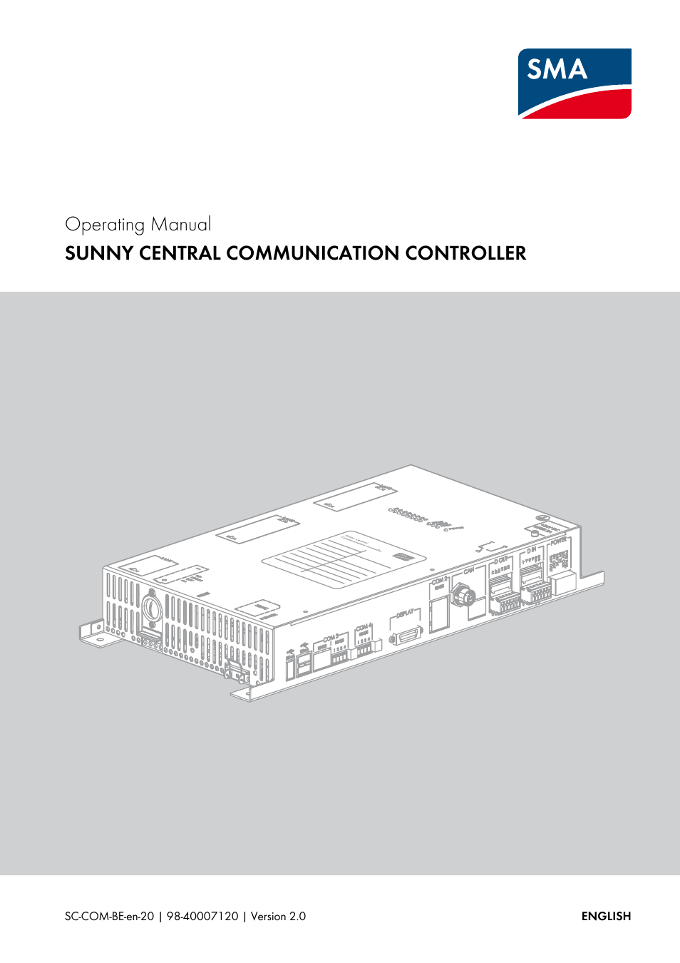 SMA SC-COM User Manual | 48 pages