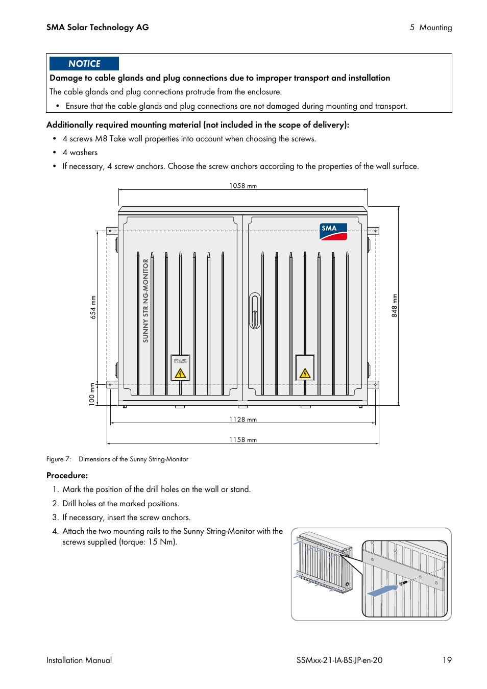 SMA SSM8-21-BS User Manual | Page 19 / 60