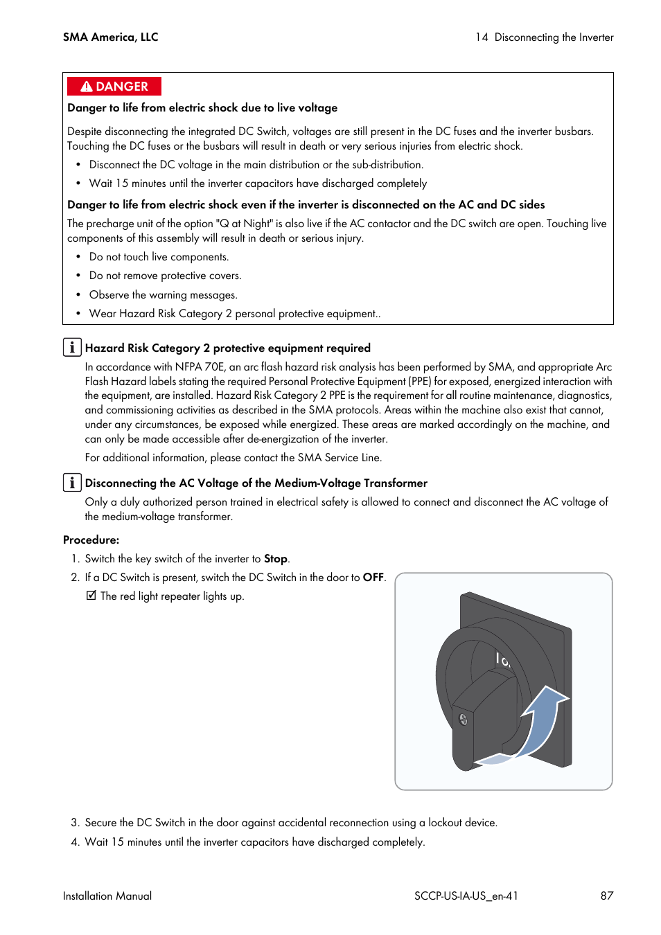 SMA SC 500CP-US User Manual | Page 87 / 112
