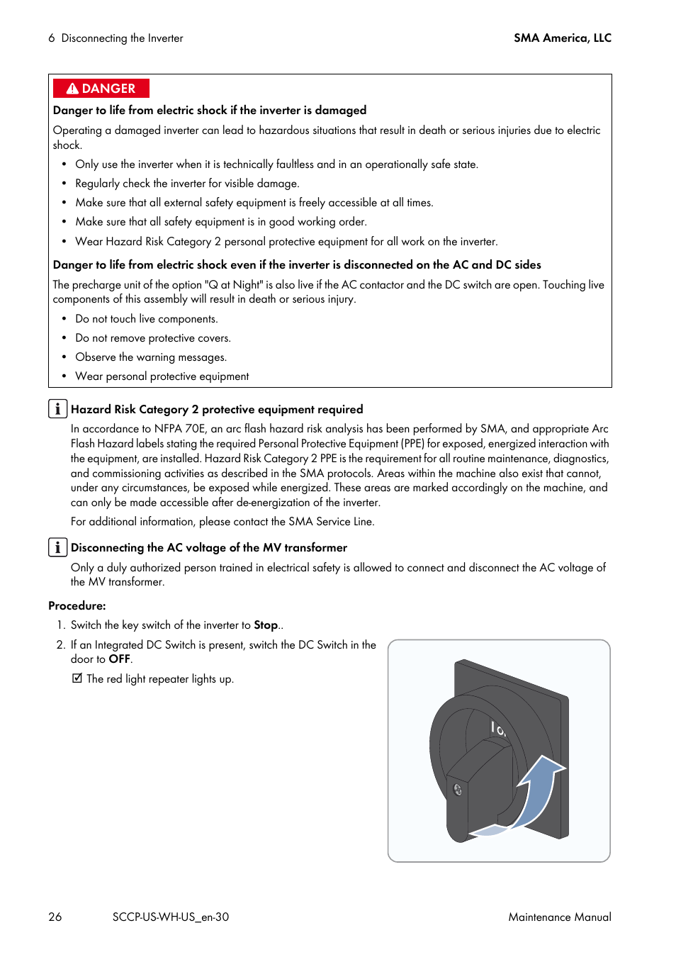 SMA SC 500CP-US Maintenance Manual User Manual | Page 26 / 52