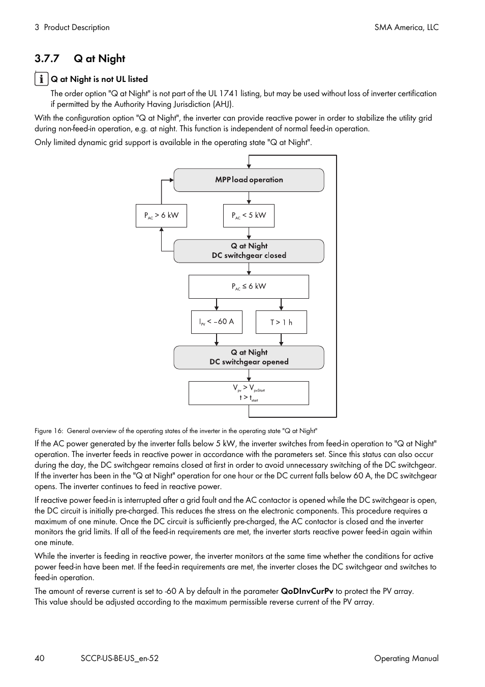 7 q at night | SMA SC 500CP-US-10 600V User Manual | Page 40 / 112