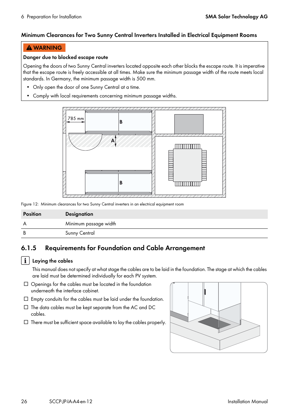 SMA SC 500CP-10-JP Installation Manual User Manual | Page 26 / 88