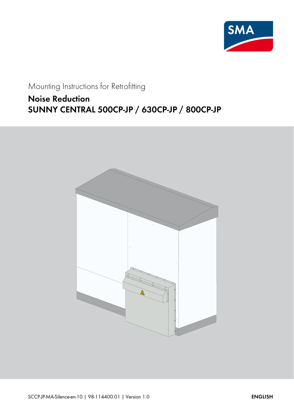 SMA SC 500CP-10-JP Mounting Instructions User Manual | 36 pages