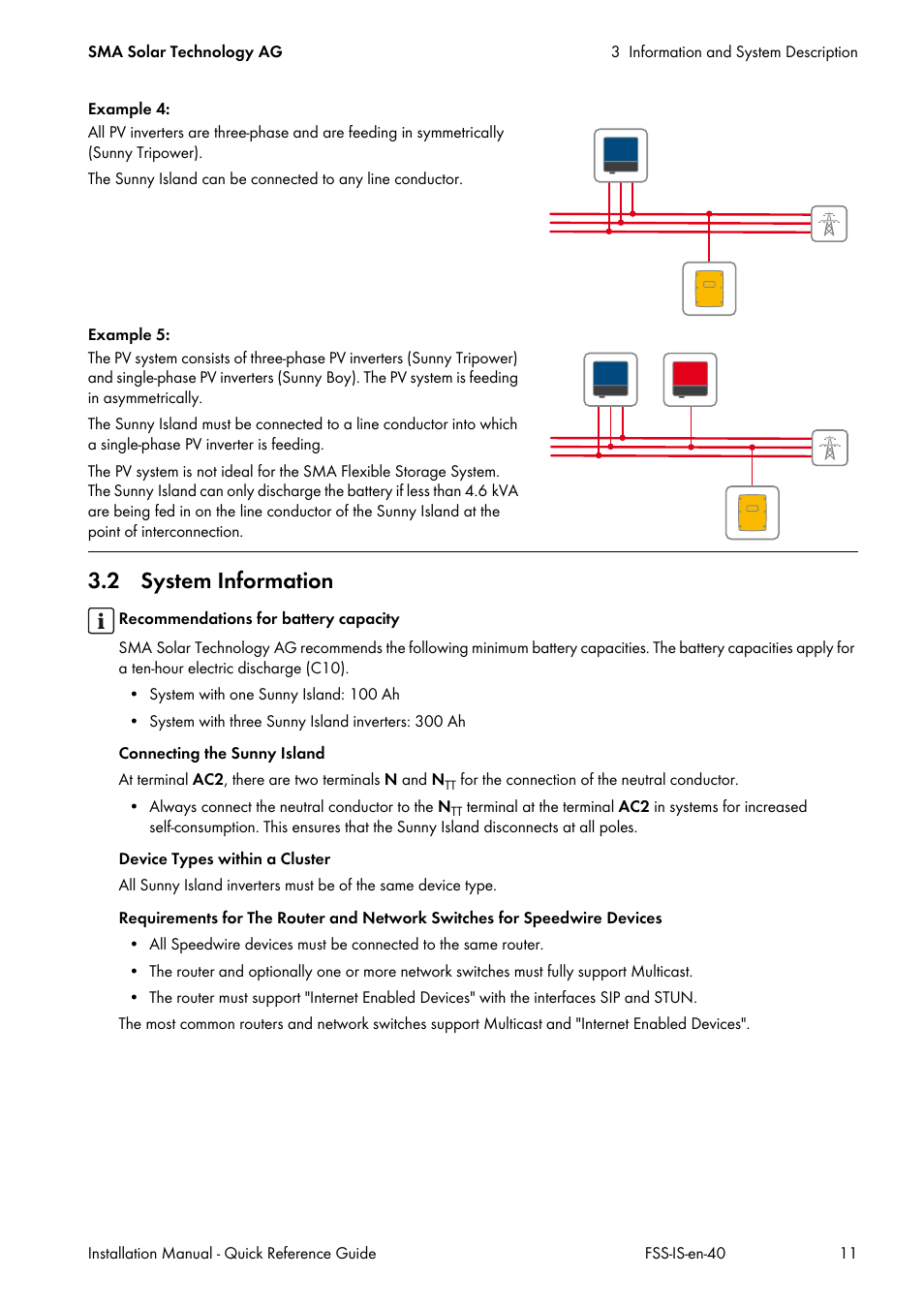 2 system information | SMA SI 3.0-11 Quick Reference Guide V.4.0 User Manual | Page 11 / 32