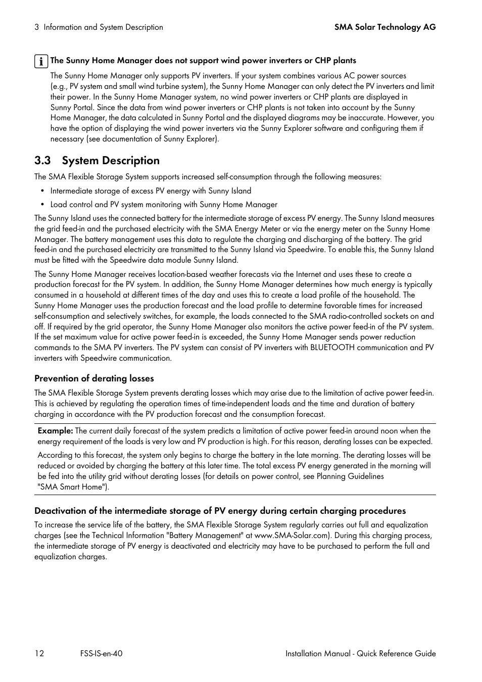 3 system description | SMA SI 3.0-11 Quick Reference Guide V.4.0 User Manual | Page 12 / 32