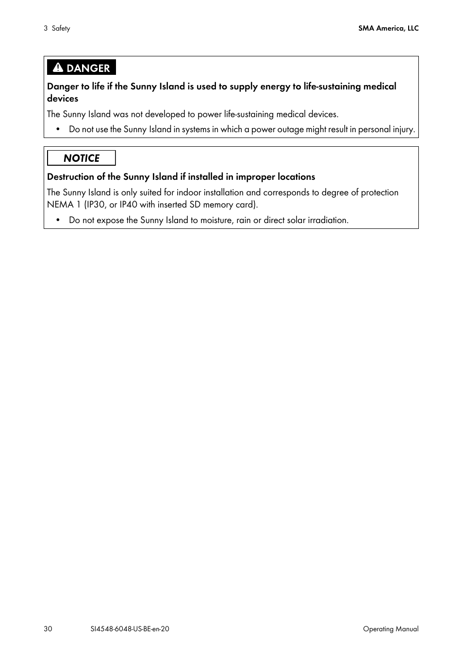 SMA SI 4548-US User Manual | Page 30 / 244