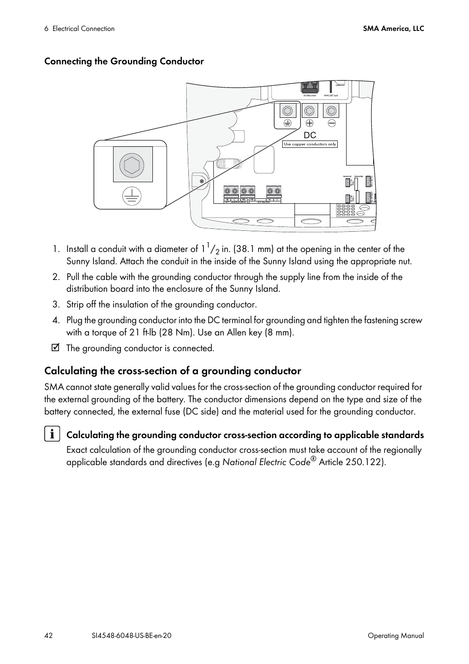 SMA SI 4548-US User Manual | Page 42 / 244