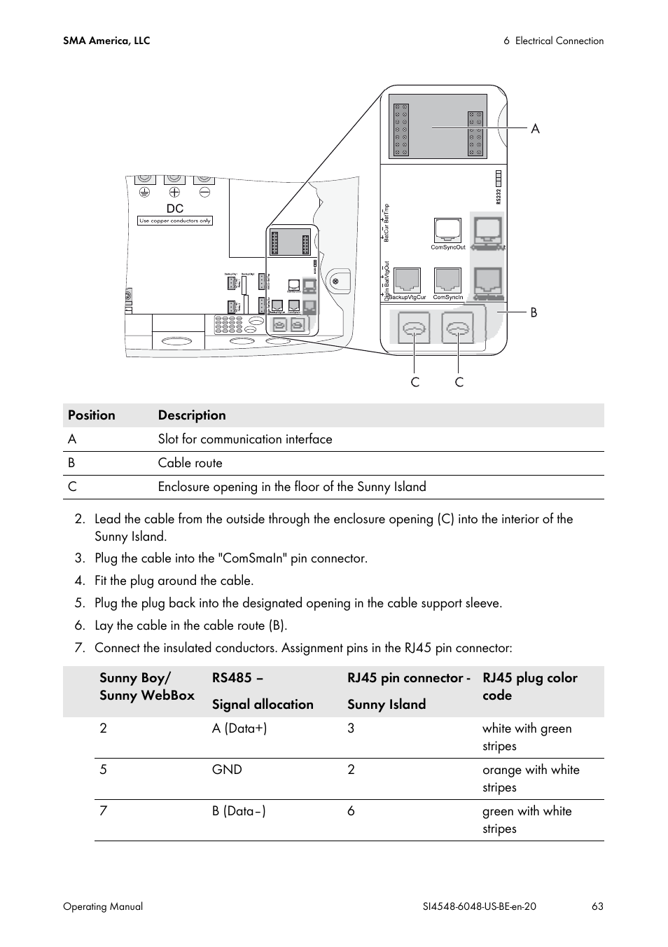 SMA SI 4548-US User Manual | Page 63 / 244