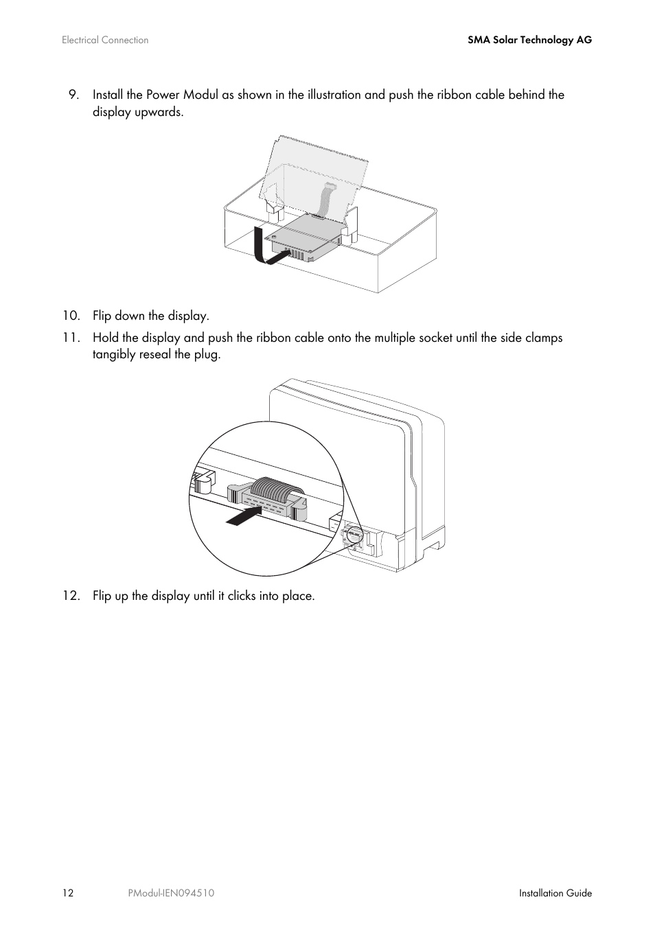 SMA POWER MODUL User Manual | Page 12 / 20