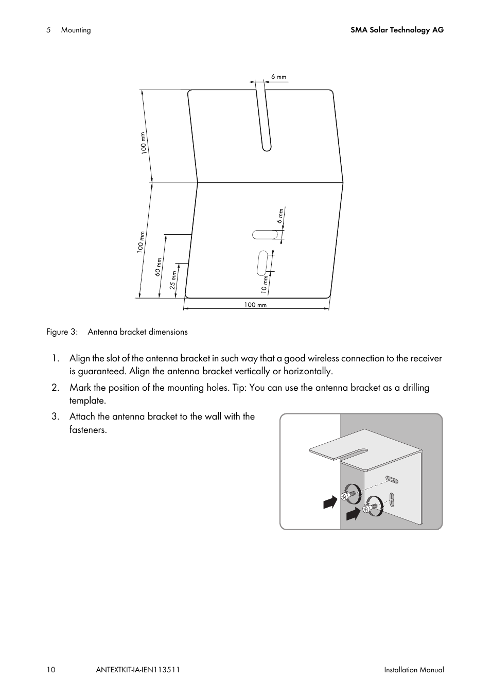 SMA ANTEXTKIT25-10 User Manual | Page 10 / 16