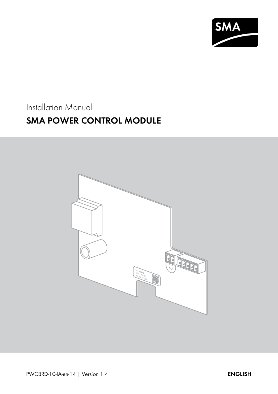SMA POWER CONTROL MODULE User Manual | 28 pages