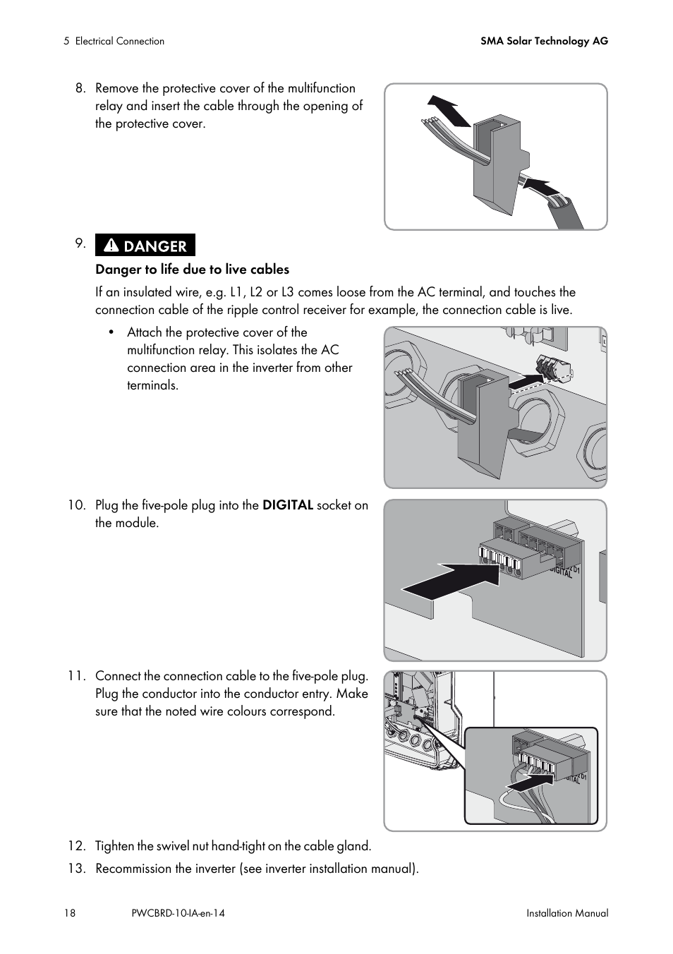 SMA POWER CONTROL MODULE User Manual | Page 18 / 28