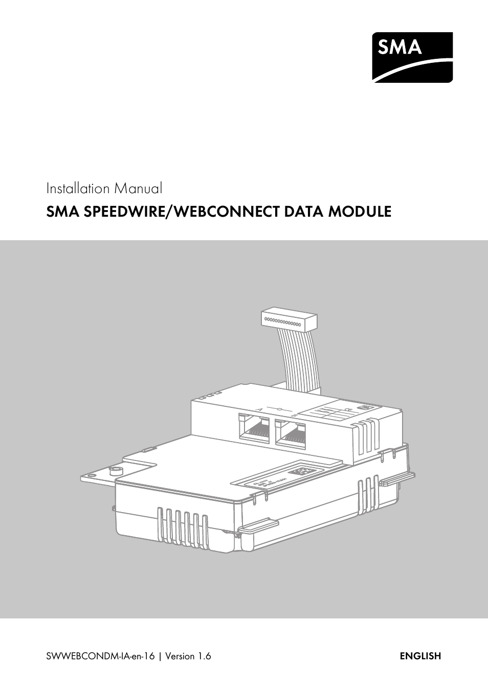 SMA SPEEDWIRE V.1.6 User Manual | 32 pages