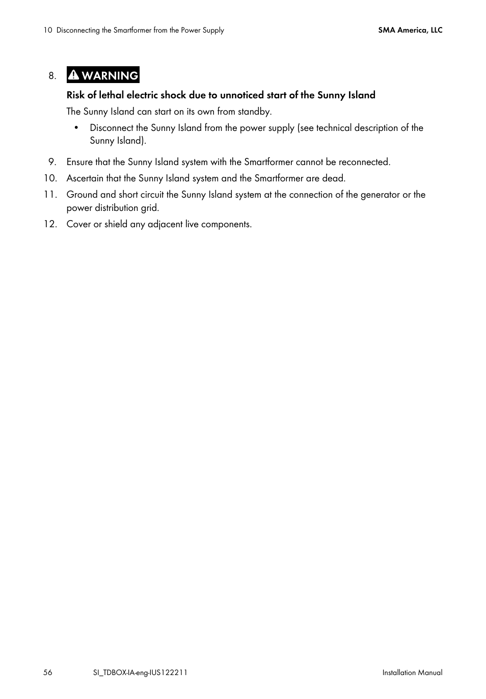 SMA SI-TB-BOX-10 User Manual | Page 56 / 72