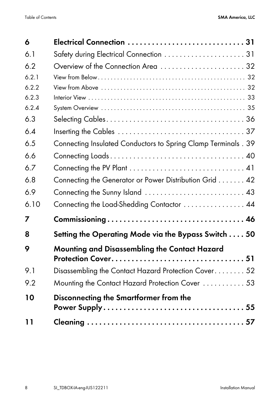 SMA SI-TB-BOX-10 User Manual | Page 8 / 72