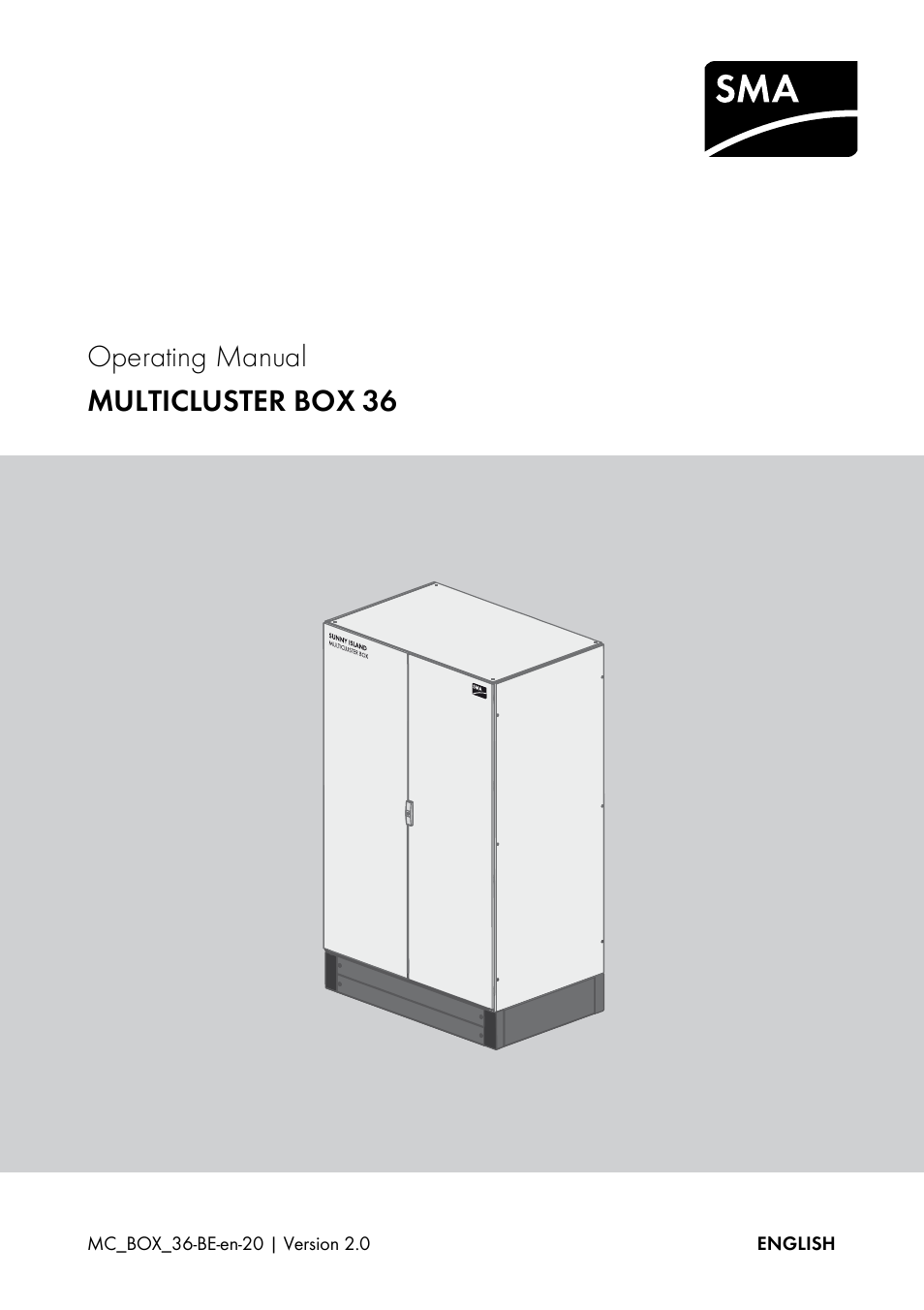 SMA MULTICLUSTER BOX 36 User Manual | 48 pages