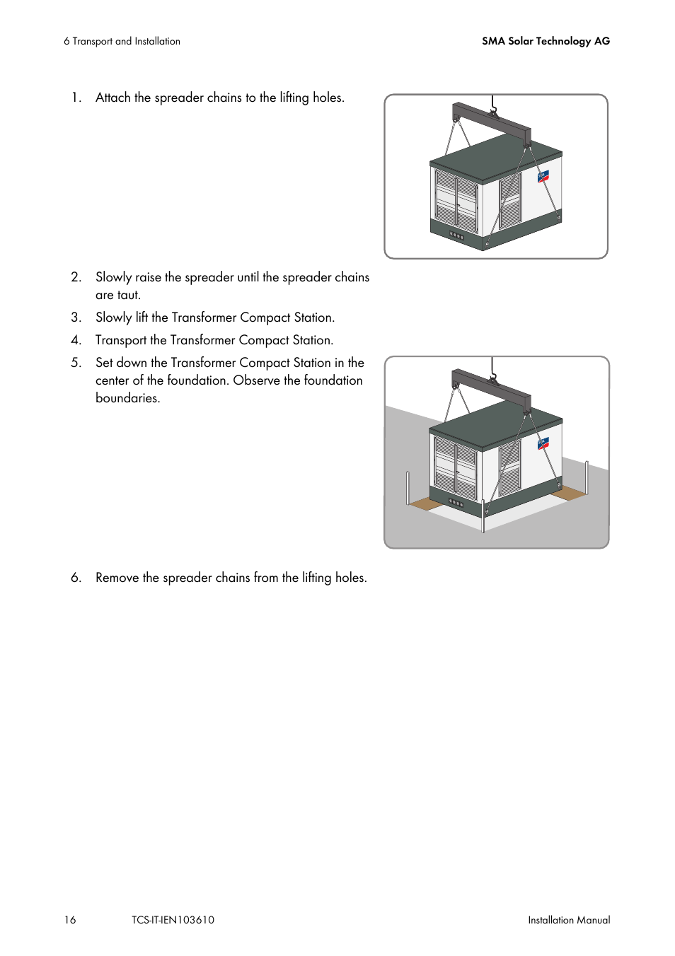 SMA TCS 500-SC User Manual | Page 16 / 40