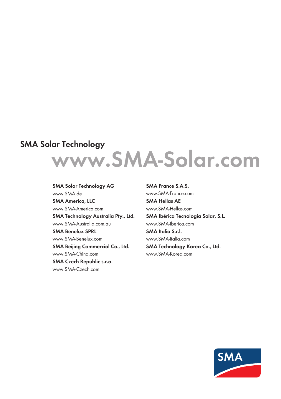 Xxx4."4pmbsdpn | SMA TCS 500-SC User Manual | Page 40 / 40