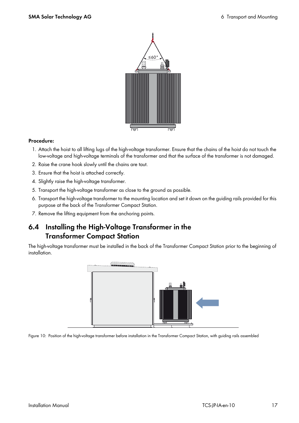SMA TCS 500SC-JP User Manual | Page 17 / 52
