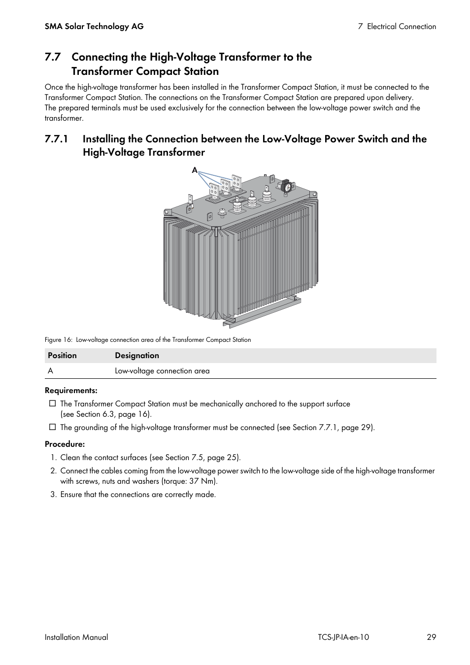 SMA TCS 500SC-JP User Manual | Page 29 / 52