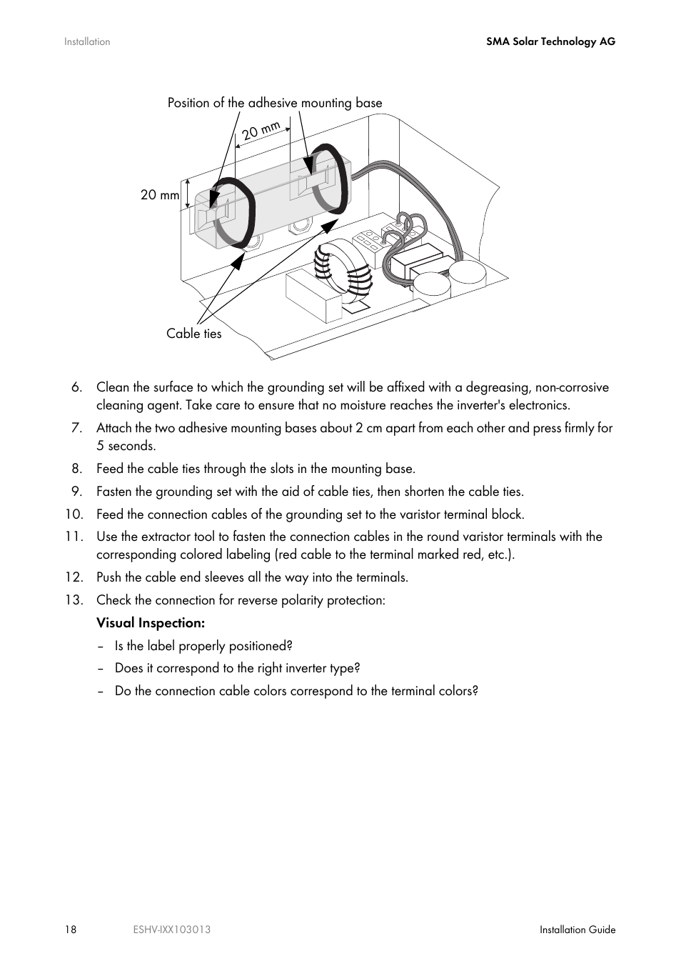 SMA ESHV-P-NR User Manual | Page 18 / 100