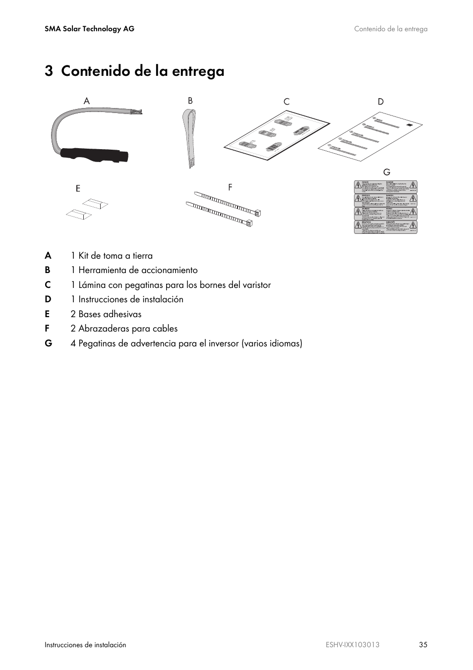 SMA ESHV-P-NR User Manual | Page 35 / 100